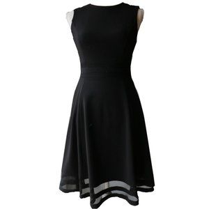 Calvin Klein A-Line Dress Women's Size 4 Fit Flare